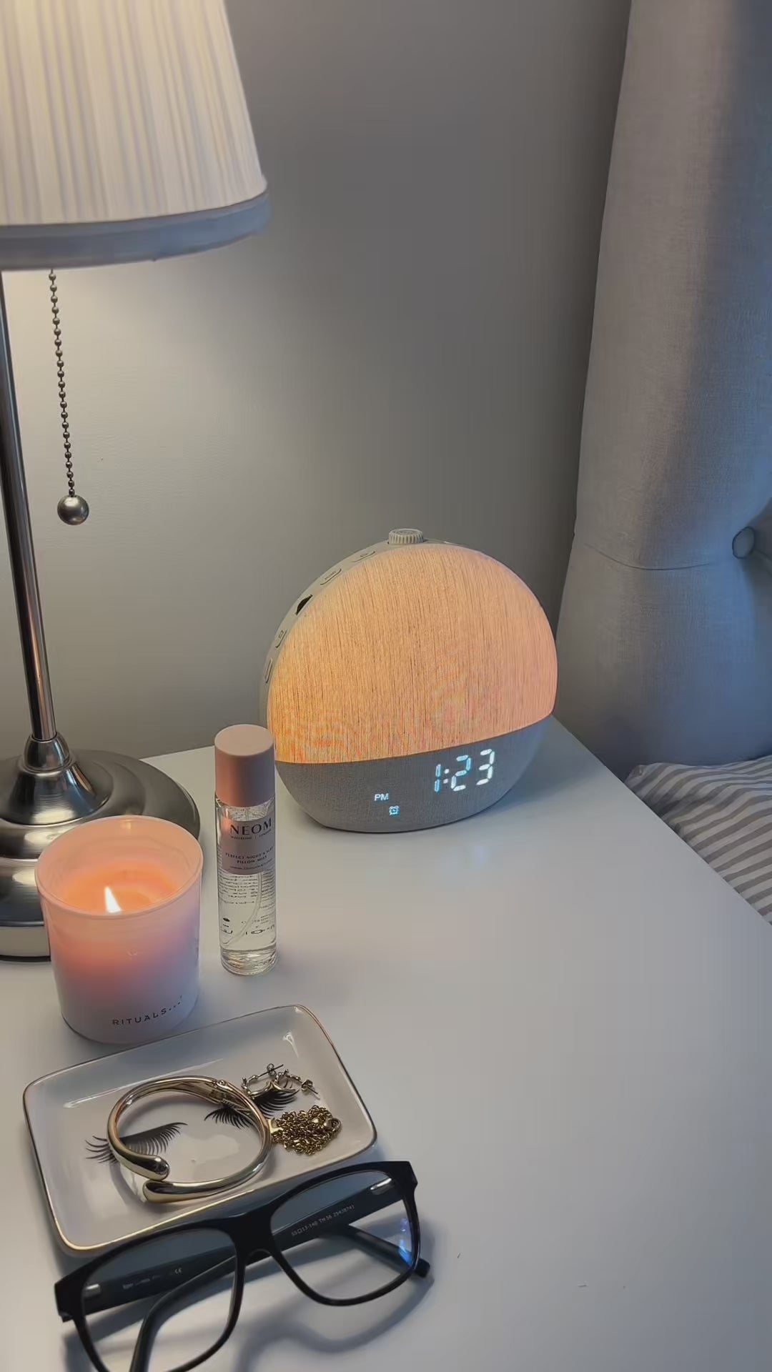 Réveil simulateur d'aube Soly'zzz — lumière douce pour se réveiller naturellement
